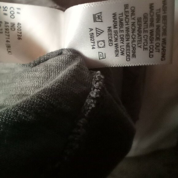 Logo Lori Goldstein Womens Gray Elbow Sleeve Tunic Top Pockets Size L  A592714 - Picture 14 of 14